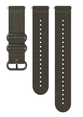 Suunto Correa textil Explore 2 de silicona de 0.945in, 0.945in, color gris, tamaño M+L