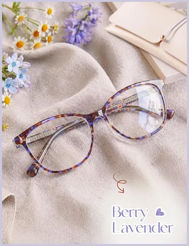 Miniatura 6 de Madison Avenue - Lentes de lectura cuadrados vintage para mujer, con filtro de luz azul, fabricados en TR90, reducen el cansancio visual