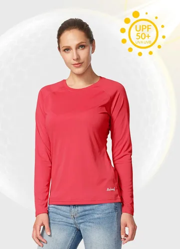Miniatura 2 de BALEAF camisa de manga larga para mujer, con protección solar FPU 50+, de secado rápido, para practicar senderismo o pescar