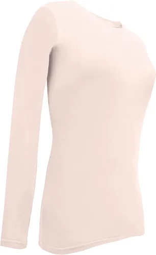 Miniatura 75 de Natural Uniforms Camiseta Under Scrub para mujer, cuello redondo, manga larga, paquete de 3, paquete múltiple de 3