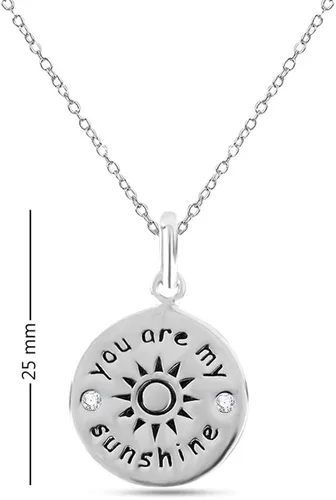 Miniatura 3 de LeCalla Collar con colgante de inspiración de plata de ley con cadena de cable para mujeres y adolescentes