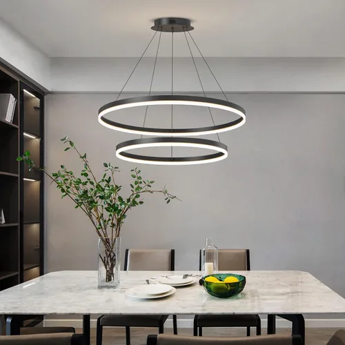 Miniatura 18 de Lámpara colgante negra, iluminación colgante industrial, lámparas rústicas para cocina, isla, comedor, entrada, vestíbulo, paquete de 1