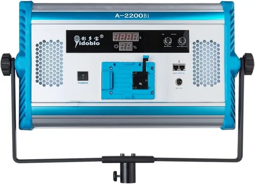 Miniatura 8 de RGBW - Panel de luz de video suave LED 2800K-10000K ajustable por DMX/aplicación de teléfono/control remoto con puertas de granero, iluminación