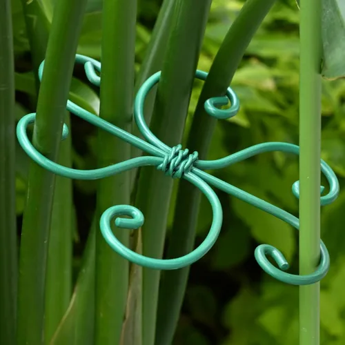 Miniatura 6 de Yohsnor 5 ganchos de soporte para plantas Monstera - 4.1 x 4.4 pulgadas, estabilizadores flexibles duraderos para plantas de interior, soportes