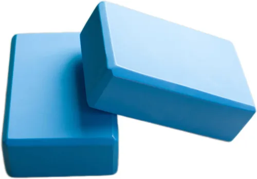 Miniatura 5 de Bloques de yoga de alta densidad de espuma EVA de 2 paquetes de 9 x 6 x 3 pulgadas cada uno, apoyo, ligero con bordes biselados para yoga, pilates