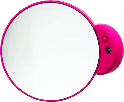 Miniatura 7 de Danielle Creations - Espejo de maquillaje de viaje de 3.5 pulgadas, aumento de 12x, negro/rosa