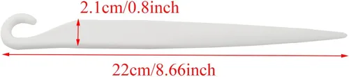 Miniatura 3 de Cuchillo para desmoldear tartas, cuchillo de desmoldeo, herramientas de plástico, raspador de pasteles, mantequilla y crema, esparcidor, utensilios