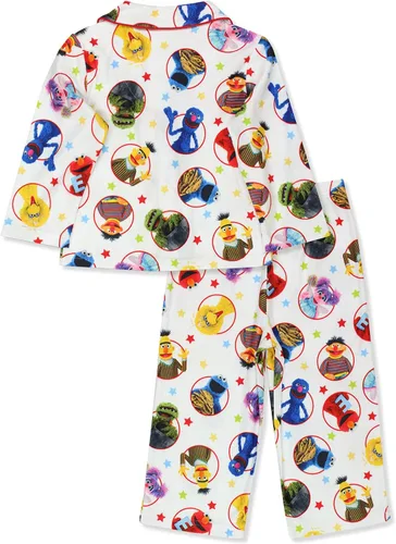 Miniatura 3 de Sesame Street Elmo Conjunto de pijamas estilo abrigo infantil