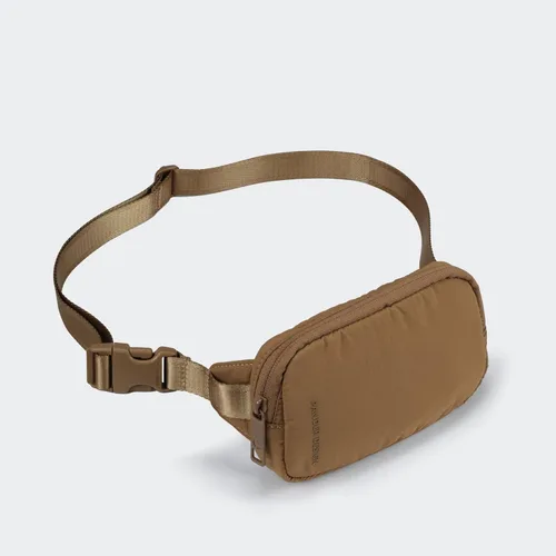 Miniatura 3 de Mini riñonera Pander impermeable de 0.7 litros, cangurera para todas partes para mujeres y hombres., Marrón, Sólido