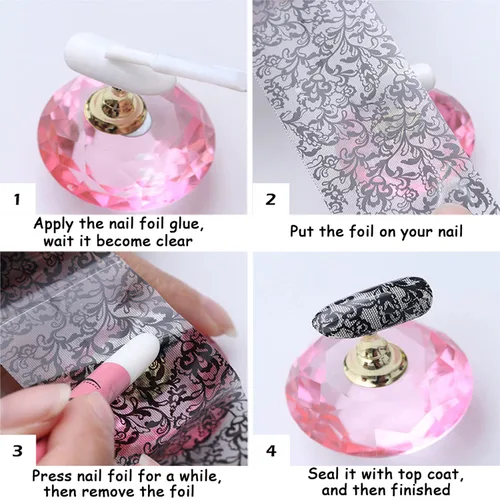 Miniatura 8 de Calcomanías de arte de uñas para el día de San Valentín, calcomanías de transferencia de arte de uñas, suministros de uñas, labios rosas, corazón