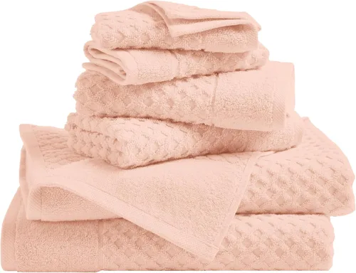 Miniatura 48 de Great Bay Home - Toallas de mano 100% algodón blanco, 6 toallas de baño suaves para manos, altamente absorbentes y de secado rápido, colección