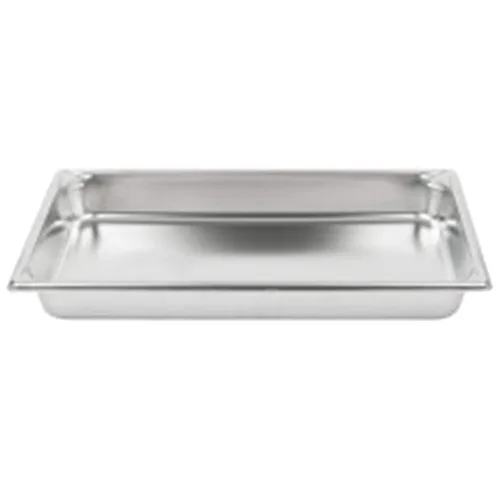 Miniatura 4 de Tiger Chef Bandeja dividida de acero inoxidable de tamaño completo de 18 x 26 pulgadas, 2-1/2 pulgadas de profundidad, calibre 24, acero inoxidable