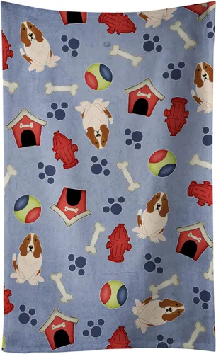 Miniatura 145 de Caroline's Treasures BB2654KTWL Dog House Collection Airedale - Toalla de cocina para invitados, toalla de baño decorativa para cara, té, paño