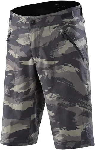 Troy Lee Designs Pantalones cortos de ciclismo de montaña para ciclismo y ciclismo de montaña para hombre, diseño de concha corta Skyline