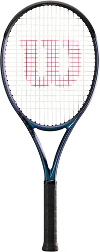 Miniatura 4 de Wilson Ultra 100 v4.0 - Raquetas de tenis de rendimiento, encordadas con Sensation 16 Natural a tensión media