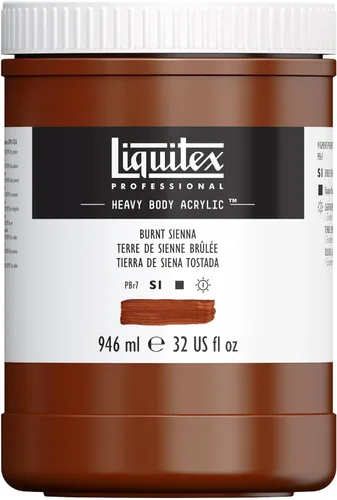 Miniatura 107 de Liquitex Pintura Acrílica Profesional de Cuerpo Pesado, Tubo de 2 oz (59ml), Rojo Fluorescente