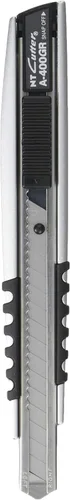 Miniatura 20 de NT Cutter - Cuchillo multiusos de agarre de aluminio fundido a presión de serie Premium Evolution PMG con bloqueo automático, hoja negra extra