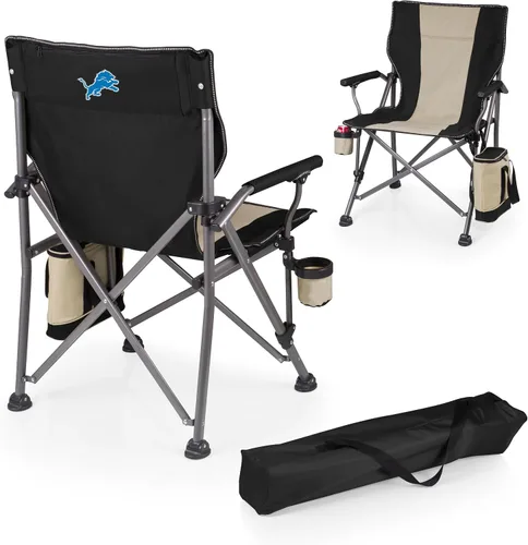 Miniatura 12 de Picnic TIME NFL Unisex-Adult NFL Outlander Folding Camping Chair with Cooler, Heavy Duty Beach Chair