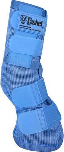 Miniatura 3 de Cashel Crusader Leg Guard Botas con mosca, color azul, caballo