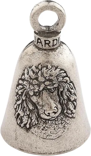 Miniatura 24 de Campana Guardian Bell para Perro de Buena Suerte con Llavero y Bolsa de Regalo de Terciopelo Negro Campana para Motocicleta Metal Libre de Plomo