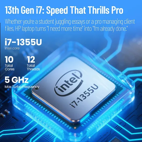 Miniatura 3 de HP Computadora portátil con pantalla táctil de 15.6 pulgadas • Desaplay FHD IPS de 15.6 pulgadas • Intel 10-Core i7-1355U • Wi-Fi 6 • Eliminación