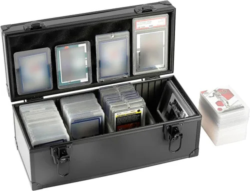 Azamou Toploaders - Caja de almacenamiento para tarjetas rígidas de 3 x 4 pulgadas de 35 puntos, tarjetas comerciales y deportivas, tarjetas