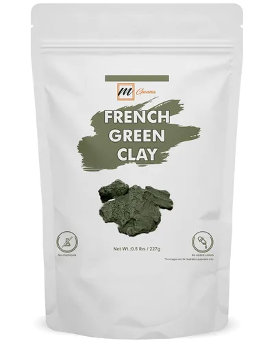 Miniatura 8 de Arcilla verde francesa en polvo 0.22 libras / 100 GMS Illite arcilla de montmorillonita para máscaras faciales, cremas, exfoliantes suaves