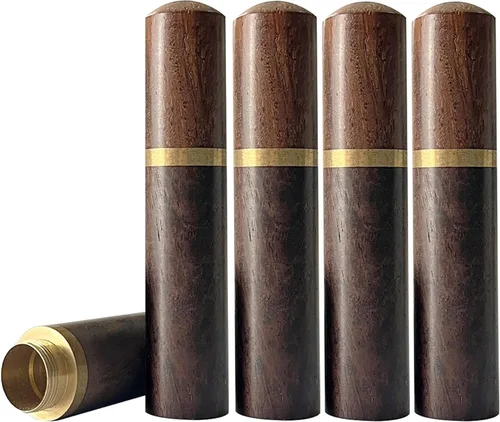 Miniatura 8 de Juego de 2 mini urnas de madera para cenizas humanas o de mascotas, urna de recuerdo de madera hecha a mano, pequeña urna conmemorativa para cenizas