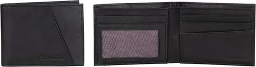 Miniatura 5 de Ben Sherman Mens Manchester Slim Bifold Full-Grain Leather RFID Minimalist Gift Box Wallet
