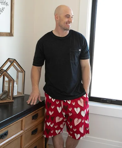 Miniatura 143 de Lazy One - Pantalones cortos de pijama para hombre, ropa de dormir