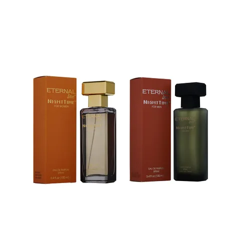 Eternal Love Paquete nocturno – Eau de Parfum Spray de larga duración aroma cálido y sofisticado – 3.4 oz