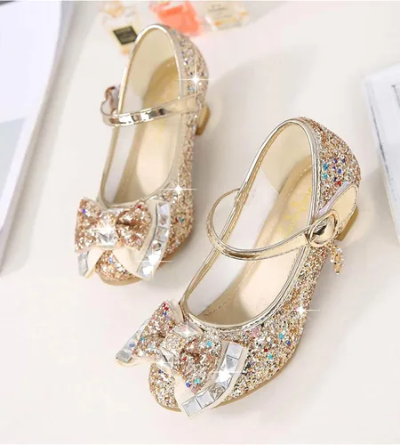 Miniatura 5 de Cadidi Dinos Zapatos de vestir para niñas, zapatos de fiesta de boda, zapatos de tacón Mary Jane Princesa (bebéniño pequeñoniño grande)