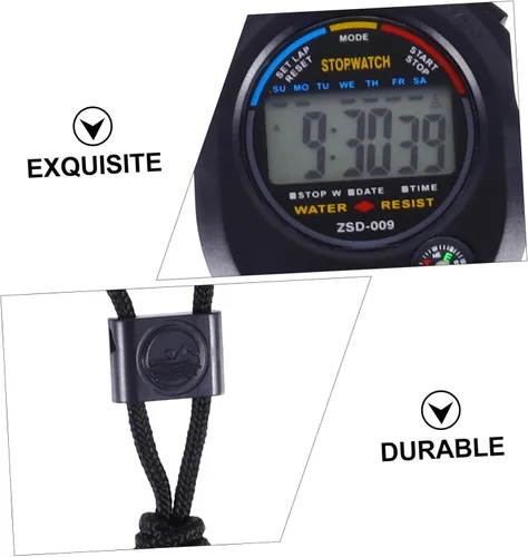 Miniatura 8 de Cronómetro de juego Temporizador de partidos Reloj electrónico Temporizador de entrenamiento cronómetro profesional para deportes