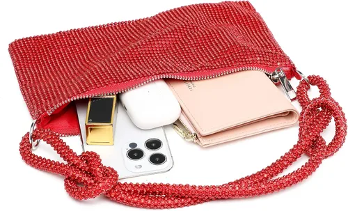 Miniatura 4 de Covelin Bolso de mano de diamante brillante de moda para mujer