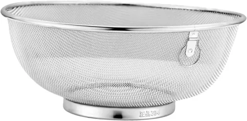 Colador de malla de cocina de acero inoxidable para freír filtro de queso colador para cocina colador de acero
