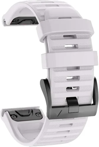 Miniatura 14 de ISABAKE Correa de reloj para Garmin Fenix 7X/Fenix 6X/Fenix 5X, 1.024 in QuickFit Pulsera de silicona para Fenix 8 2.008 in/Enduro 2/3