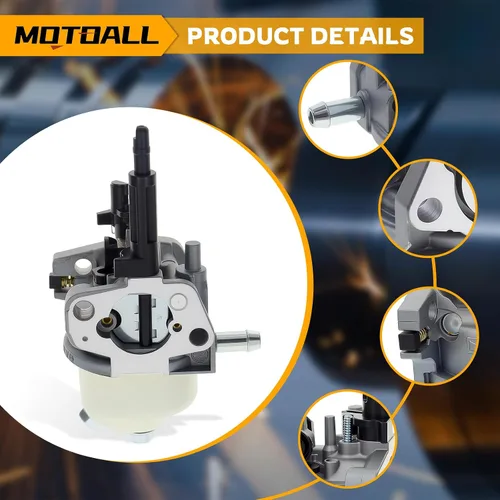 Miniatura 3 de MOTOALL Carburador Limpiador de alta presión Compatible con Ryobi RY802900 2900PSI Lavadora a presión
