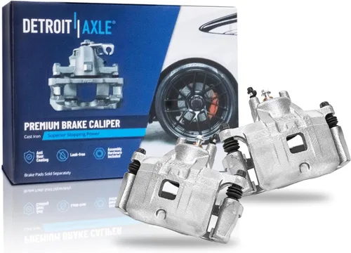 Miniatura 89 de Detroit Axle - Pinza de freno trasera izquierda para Chevrolet Equinox Captiva Sport GMC Terrain Saturn Vue Pontiac Torrent Pinza de freno lateral