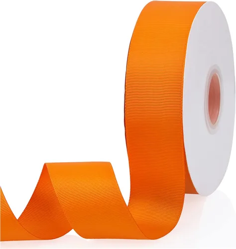 Miniatura 80 de Cinta de grogrén de doble cara de color liso azul bebé de 1-1/2 pulgadas x 50 yardas para envolver regalos, bodas, fiestas, manualidades, lazos
