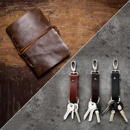 Miniatura 7 de uxcell Cordón de cuero plano de 5.5 yardas, 0.079 in, tiras de cuero de 0.079 pulgadas de grosor, cuerdas de cordones para manualidades, Negro