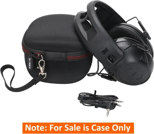 Miniatura 8 de LTGEM - Funda para Peltor Sport Tactical 100, 300 y 500, protector auditivo electrónico, bolsa de transporte protectora de almacenamiento duro