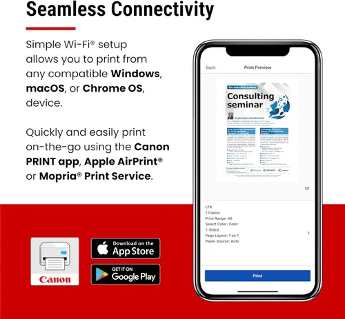 Miniatura 5 de Canon imageCLASS MF462dw II - Impresora láser inalámbrica dúplex con impresión, copia, escaneo, fax, capacidad de papel ampliable y garantía