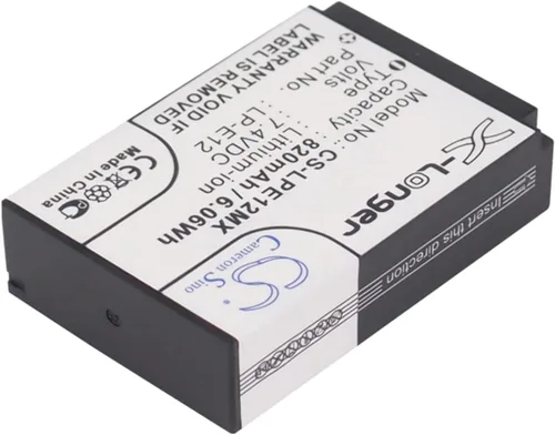 Miniatura 5 de VINTRONS - Batería de repuesto para Canon EOS 100D, EOS M, EOS-M (820 mAh/6.06 Wh)