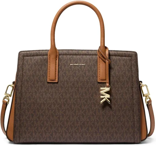 Miniatura 24 de Michael Kors Bolso Satchel Laila de mujer tamaño mediano