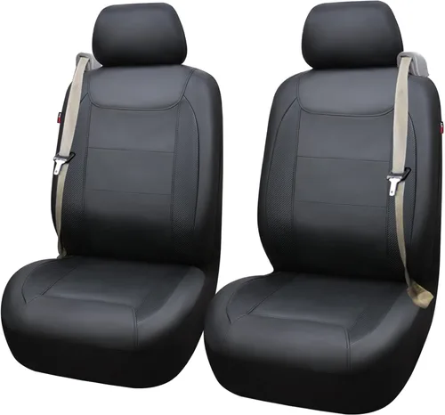 Miniatura 39 de Flying Banner Fundas de asiento de automóvil de fibra de carbono de calidad, tela de malla de aire, deportiva, respaldo bajo, respaldo alto