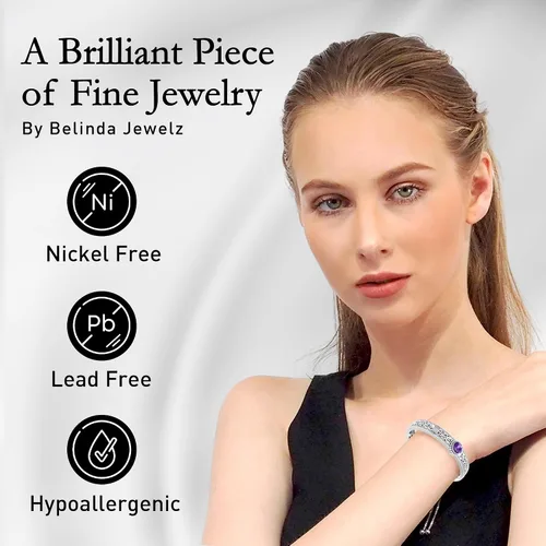 Miniatura 5 de Pulsera de plata de ley 925 para mujer, estilo retro, ajustable, estilo bohemio, elegante, estilo vintage, gitana balinesa, joyería fina, 4.5