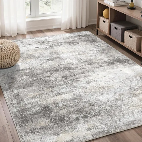 Miniatura 81 de GENIMO Alfombra antideslizante de 2 x 6 pies, lavable para pasillos de cocina, alfombras de cocina modernas abstractas, alfombra ligera de pelo bajo