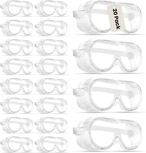 Miniatura 8 de Harrier Hardware Gafas de seguridad para los ojos, gafas ventiladas antivaho resistentes a los arañazos