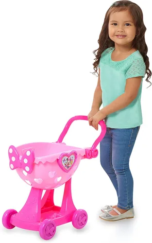 Miniatura 2 de Carrito de compras del salón de belleza de los ayudantes felices de Minnie, juguetes para niños oficialmente licenciados de 3 años en adelante