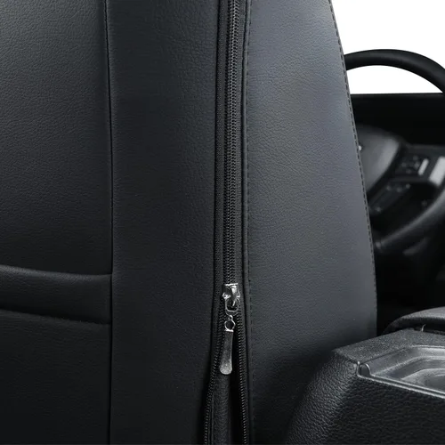 Miniatura 7 de Covertopia Fundas de asiento de piel sintética F150, ajuste personalizado para Ford F150 SuperCrew 2015-2024 2025 y 2017-2024 2025 F250 F350 F450